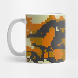 Chocolate golden Digital Camouflage Mug